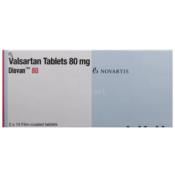 diovan 80mg tablet 14's